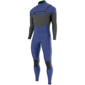 Fusion Steamer 4/3 2024 Back Zip - Blue