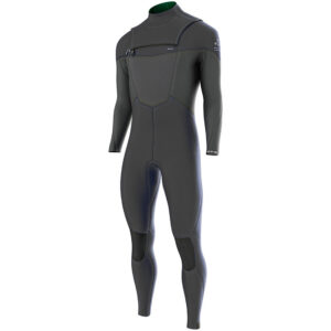 Fusion Steamer 5/4 2026 Back Zip - Black