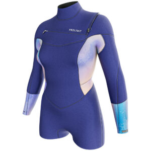 Prolimit Fire Shorty 3/2 2026 Freezip Long Arm - Blue/Peach