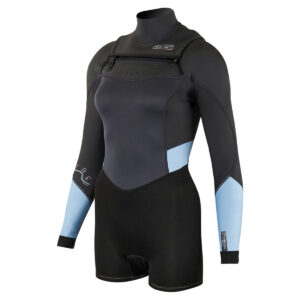 Prolimit Fire Shorty 3/2 2024 Freezip Long Arm - Light Blue